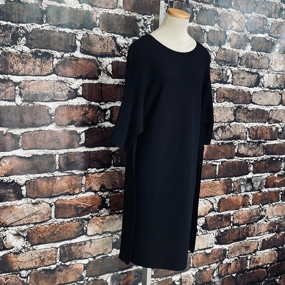 Colletta Dress NWT Black Shift Sweater Knit Size Small - Picture 5 of 12
